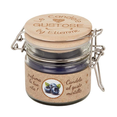 Candele "Le Gustose" al Mirtillo: Aroma e Eleganza