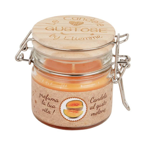 Barattolino Ermetico: La Candela al Gusto Melone Perfetta!