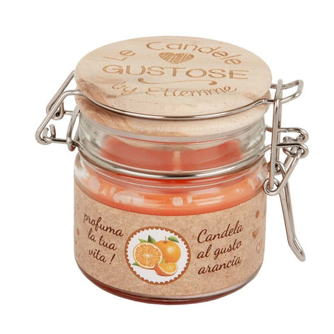 Candela all'arancia: l'essenza delle tue celebrazioni