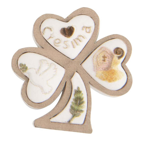 Scopri il Gesso Trifoglio Santa Cresima e i suoi Simboli