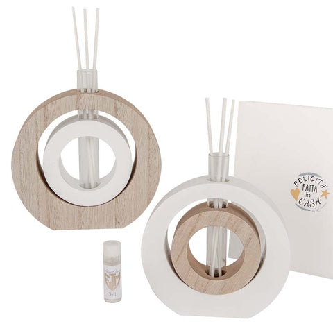 Profumatore con Cerchio Girevole Legno: Comfort e Stile