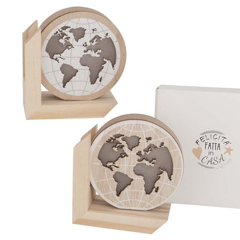 Lampada LED Globo Continenti: Idee Bomboniere Uniche