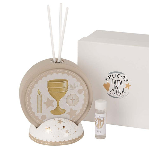 Diffusore Ambiente: Simboli Sacri per la Prima Comunione