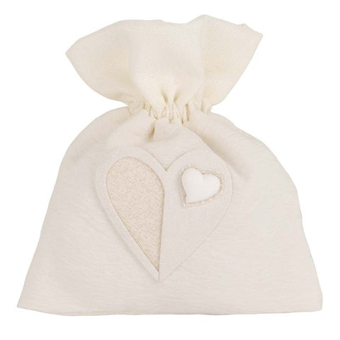 Sacchetto Cuore Portaconfetti: Eleganza per Ogni Evento