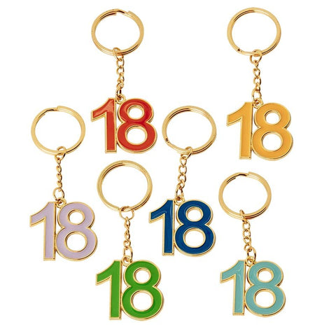 Trova il Tuo Portachiavi 18 Perfetto in Vari Colori