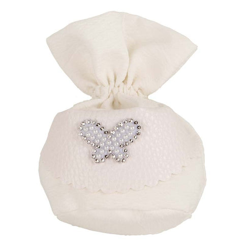 Sacchettino Palla con Farfalla e Strass