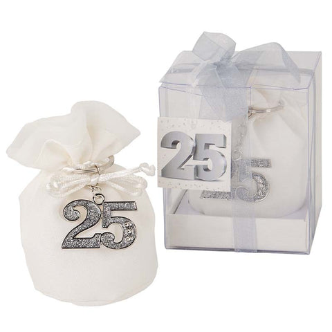 Sacchettino Portachiavi: Idee per Nozze d'Argento