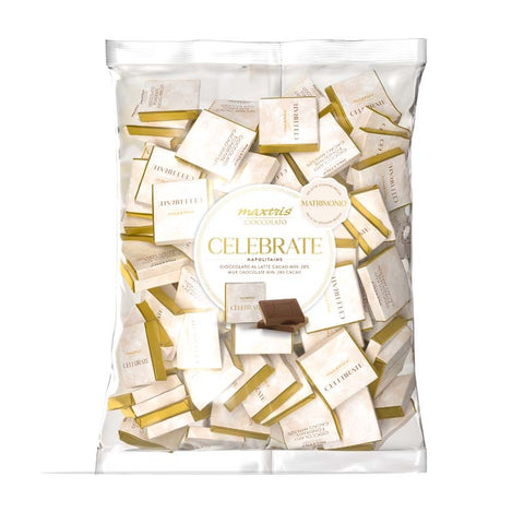 Busta Cioccolatini Maxtris Celebrate Matrimonio / Comunione 1kg