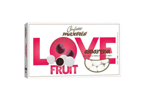 Confetti Maxtris Love Fruit Amarena – Bianco