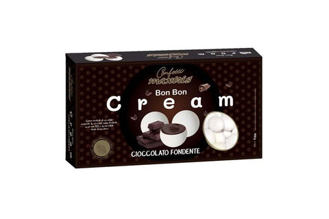 Maxtris Bon Bon Cream Cioccolato Fondente – Confetti Morbidi al 70% di Cacao