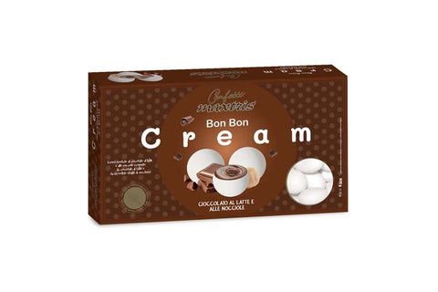 Bon Bon Cream Cioccolato al Latte e Nocciola – Confetti Eleganti per Comunione
