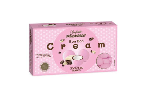 Maxtris Bon Bon Cream Rosa – Confetti per Nascita Bimba e Battesimo
