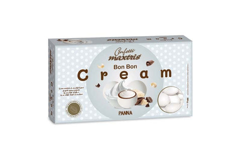 Bon Bon Cream Panna – Confetti Maxtris Morbidi al Gusto Delicato