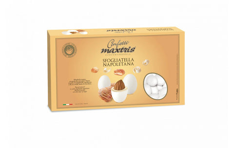 Maxtris – Sfogliatella Napoletana – Confetti con Mandorla e Cioccolato Bianco – 1Kg