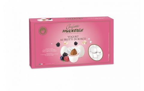Maxtris Ciocomandorla Yogurt ai Frutti di Bosco – Confetti con Mandorla – 1Kg