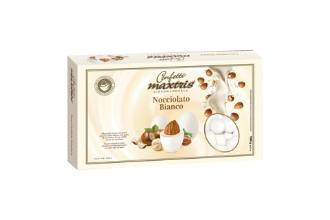 Maxtris – Ciocomandorla Nocciolato Bianco – 1Kg