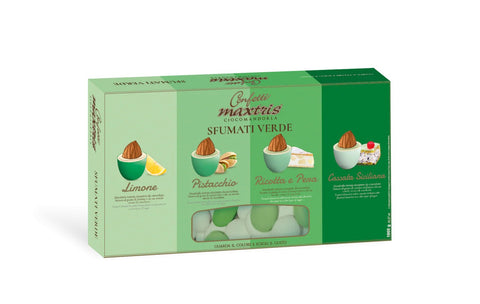 Maxtris – Ciocomandorla Sfumati Verde – 1Kg