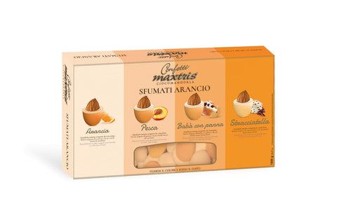Maxtris – Ciocomandorla Sfumati Arancio – 1Kg