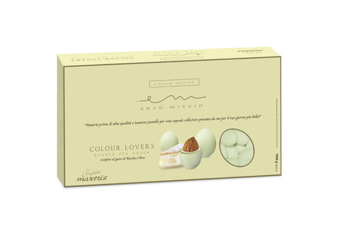 Maxtris Enzo Miccio Nuance Pea Green – Confetti Ricotta e Pera – 1Kg