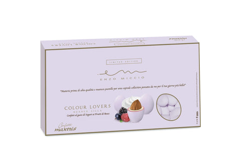 Maxtris Enzo Miccio Nuance Lilla – Confetti Yogurt ai Frutti di Bosco – 1Kg