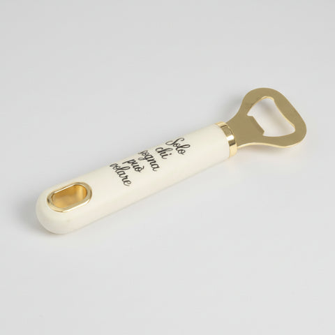 Apribottiglie Dorato "Solo chi sogna può volare" - Bomboniera Utile Matrimonio