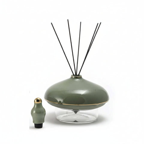 Bomboniera trottola verde