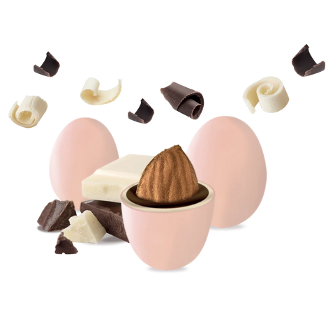 Ciocomandorla incartato singolarmente ROSA