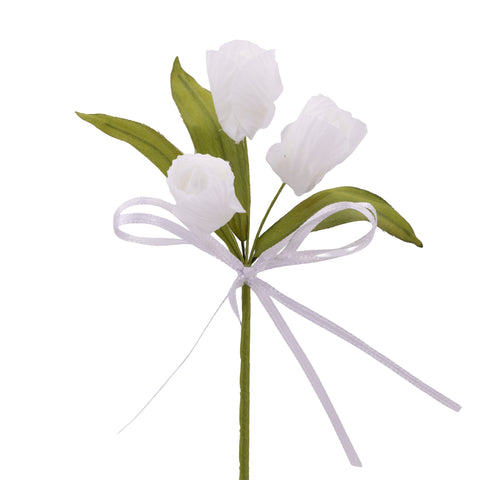 Mazzetto di Tulipani Artificiali – Bouquet Decorativo Soft-Touch