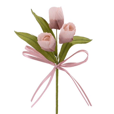 Mazzetto di Tulipani Artificiali – Bouquet Decorativo Soft-Touch