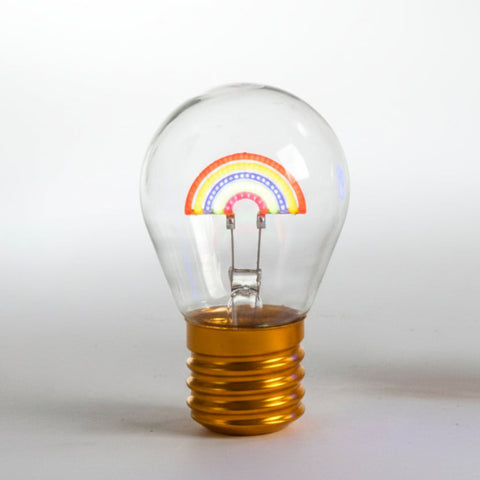 Lampada LED Ricaricabile Arcobaleno - Luce Decorativa Colorata