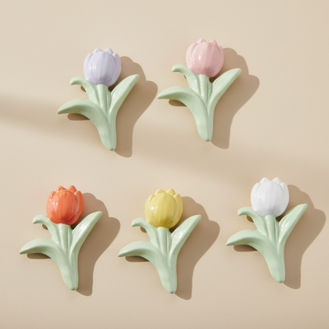 Magnete Tulipano Bomboniera – 5 Colori Assortiti cm 7