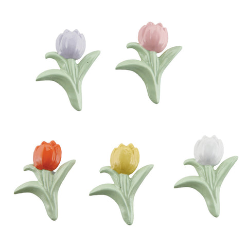 Magnete Tulipano Bomboniera – 5 Colori Assortiti cm 7