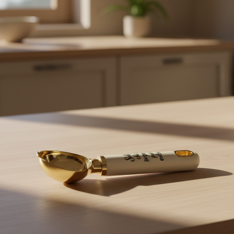 Paletta da Gelato Dorata Solo chi sogna può volare - Bomboniera Utile