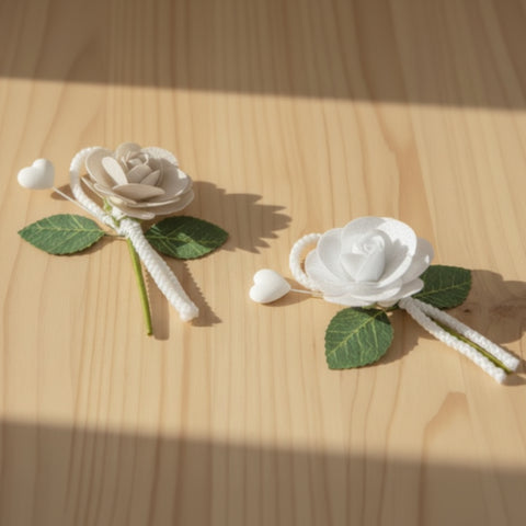 Rametto con Fiore e Cuoricino