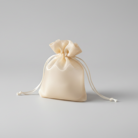 Sacchettini Portaconfetti in Organza Ecru 9x12 cm