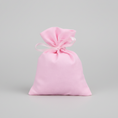 Sacchettino Portaconfetti Rosa Economico 10x12 cm