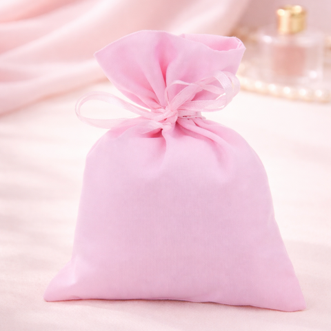 Sacchettino Portaconfetti Rosa Economico 10x12 cm