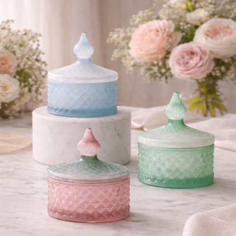 Scatola Vetro Bubble Madrhélen Paris | Bomboniera e Portagioie Elegante