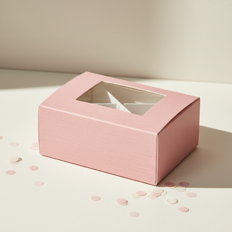 scatolina quadrata per confetti