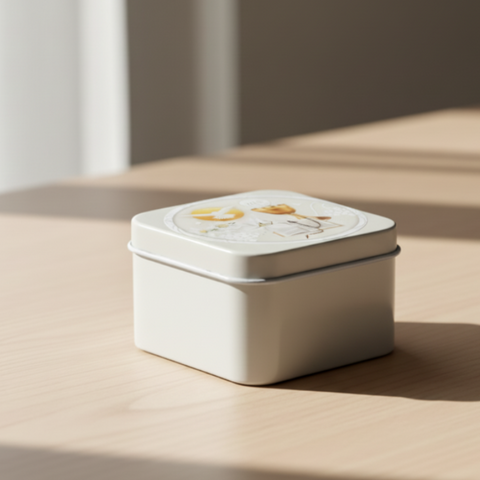 Scatolina in Latta Porta Confetti Prima Comunione