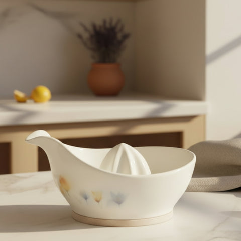 Spremiagrumi in Porcellana Collezione Tulipano