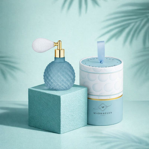 Profumatore Spray Blu in Vetro – Linea Bubble Madrhelen Paris