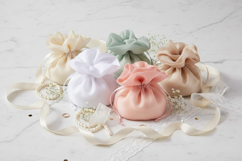 Sacchetti matrimonio portaconfetti eleganti