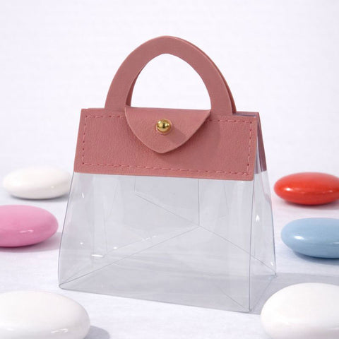 Borsetta Portaconfetti Rosa Antico 7x9 cm - Bomboniera Vintage Retrò Chic